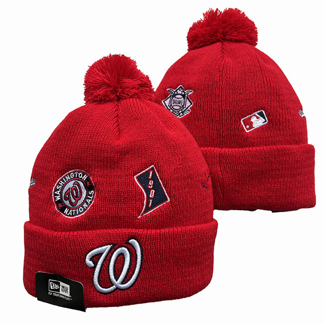 Washington Nationals Knit Hats 015